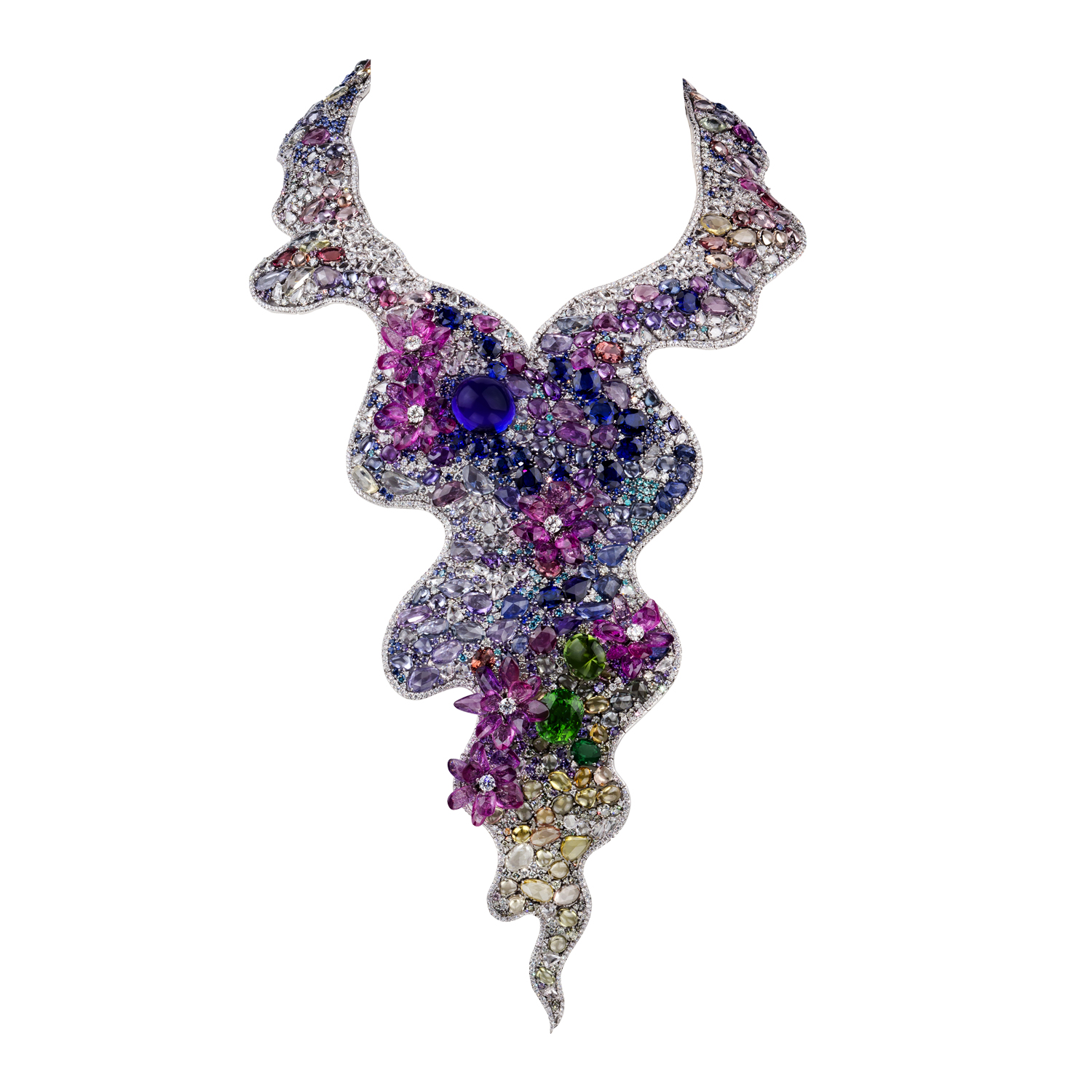 Monet Water Lilies Necklace